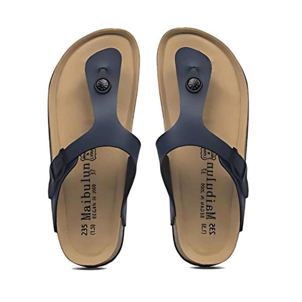 THE ALGONQUIN | SANDALS NAVY BLUE