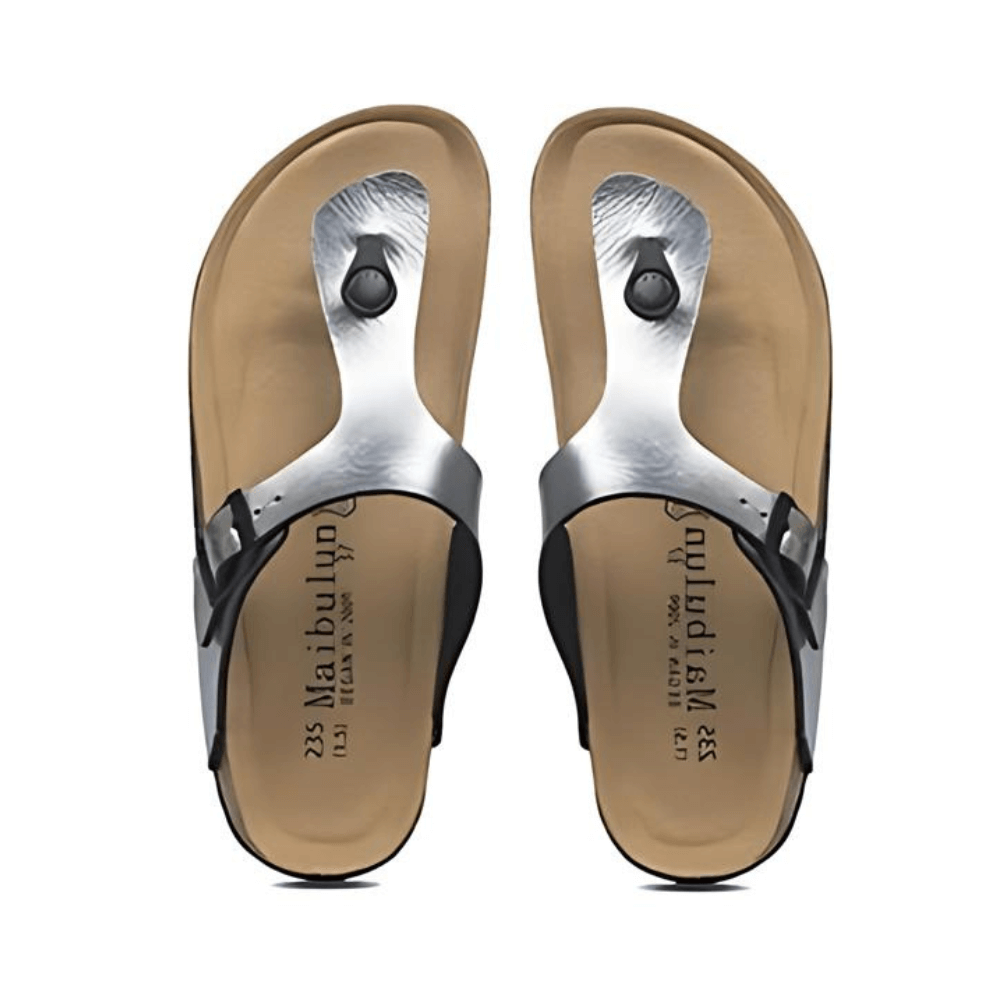 THE ALGONQUIN | SANDALS SILVER