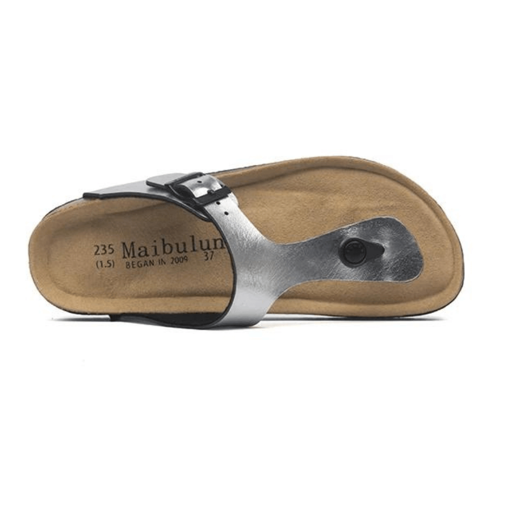 THE ALGONQUIN | SANDALS SILVER