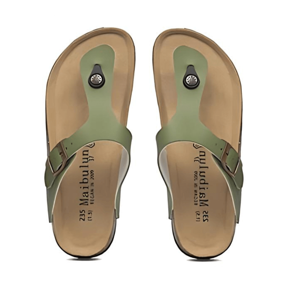 THE ALGONQUIN | SANDALS GREEN