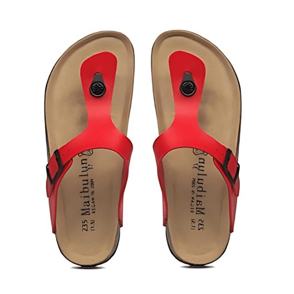 THE ALGONQUIN | SANDALS RED