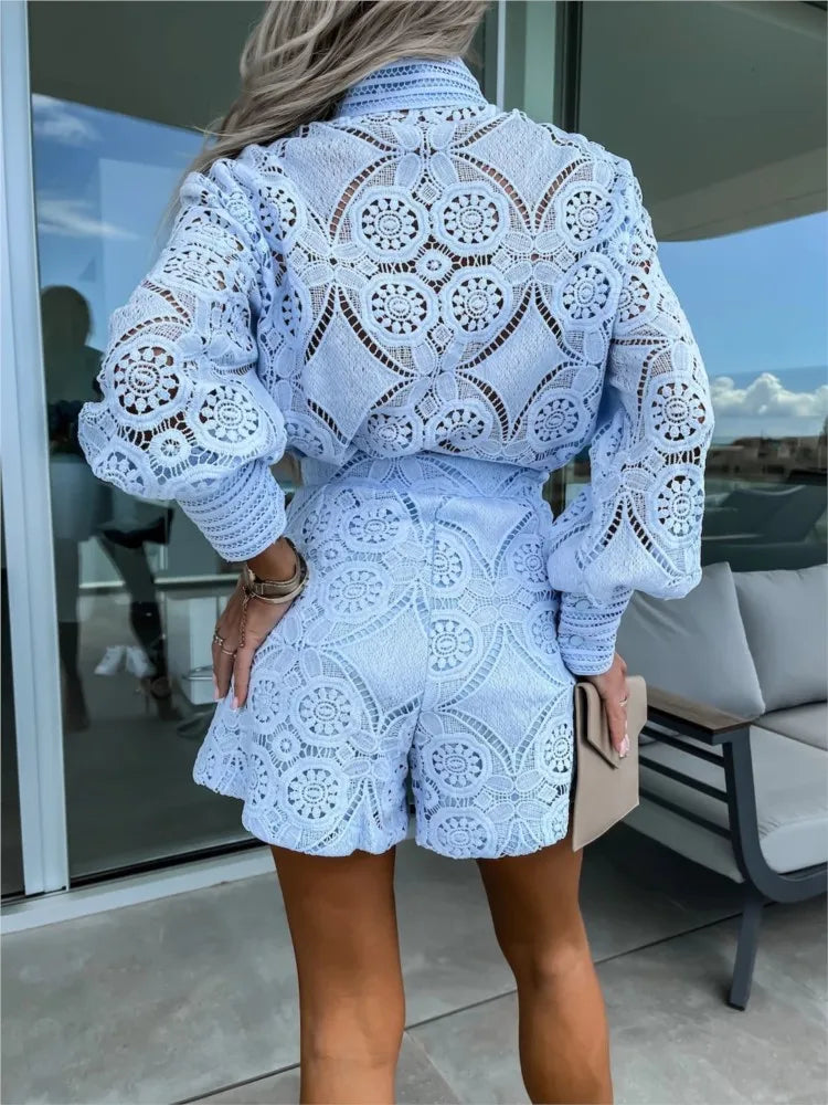 THE LESLEY | ELEGANT LACE ENSEMBLE