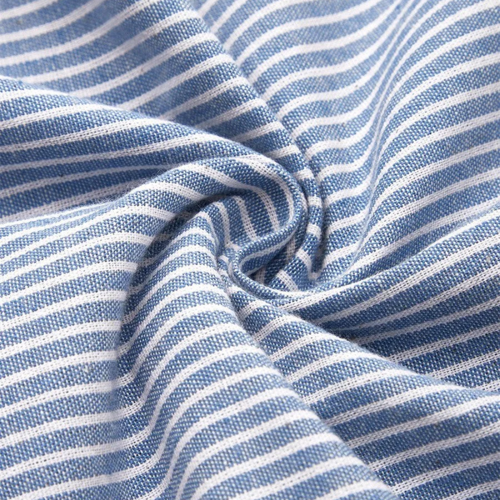 THE ELINE | STRIPED MIDI DRESS