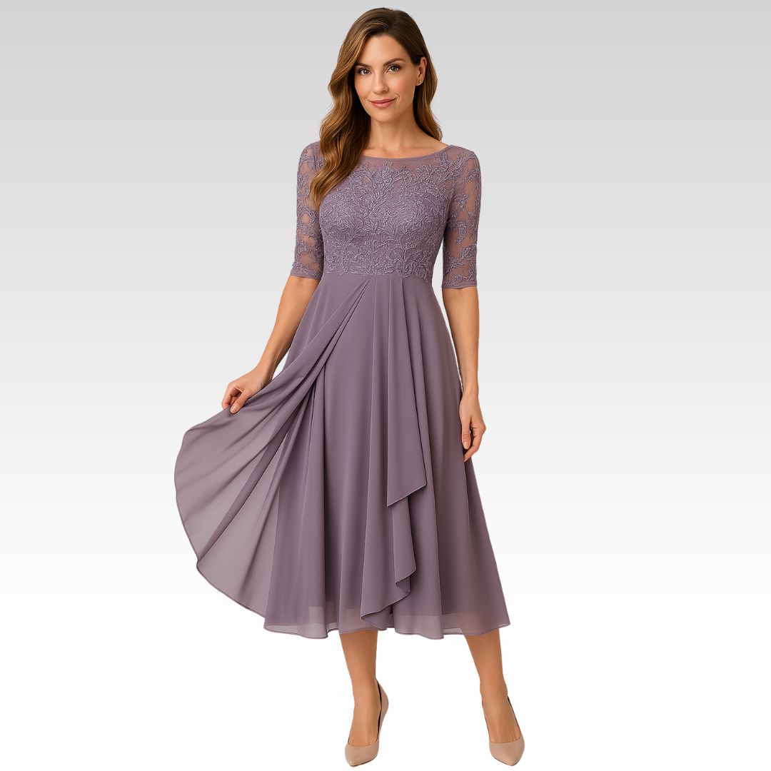 THE MARGHERITA | ELEGANT LACE DRESS