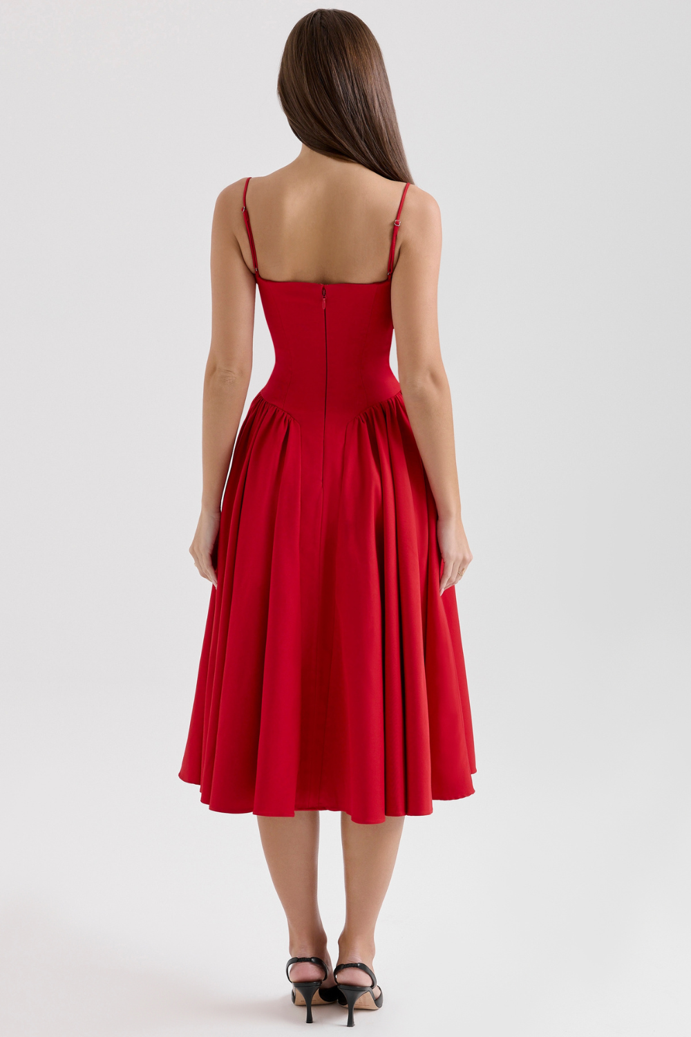 THE SERENE | CORSET MIDI DRESS [Buy 1 Get 1 Free]