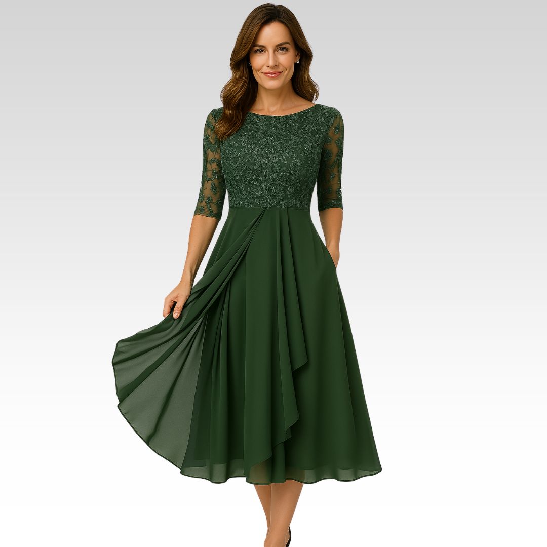 THE MARGHERITA | ELEGANT LACE DRESS
