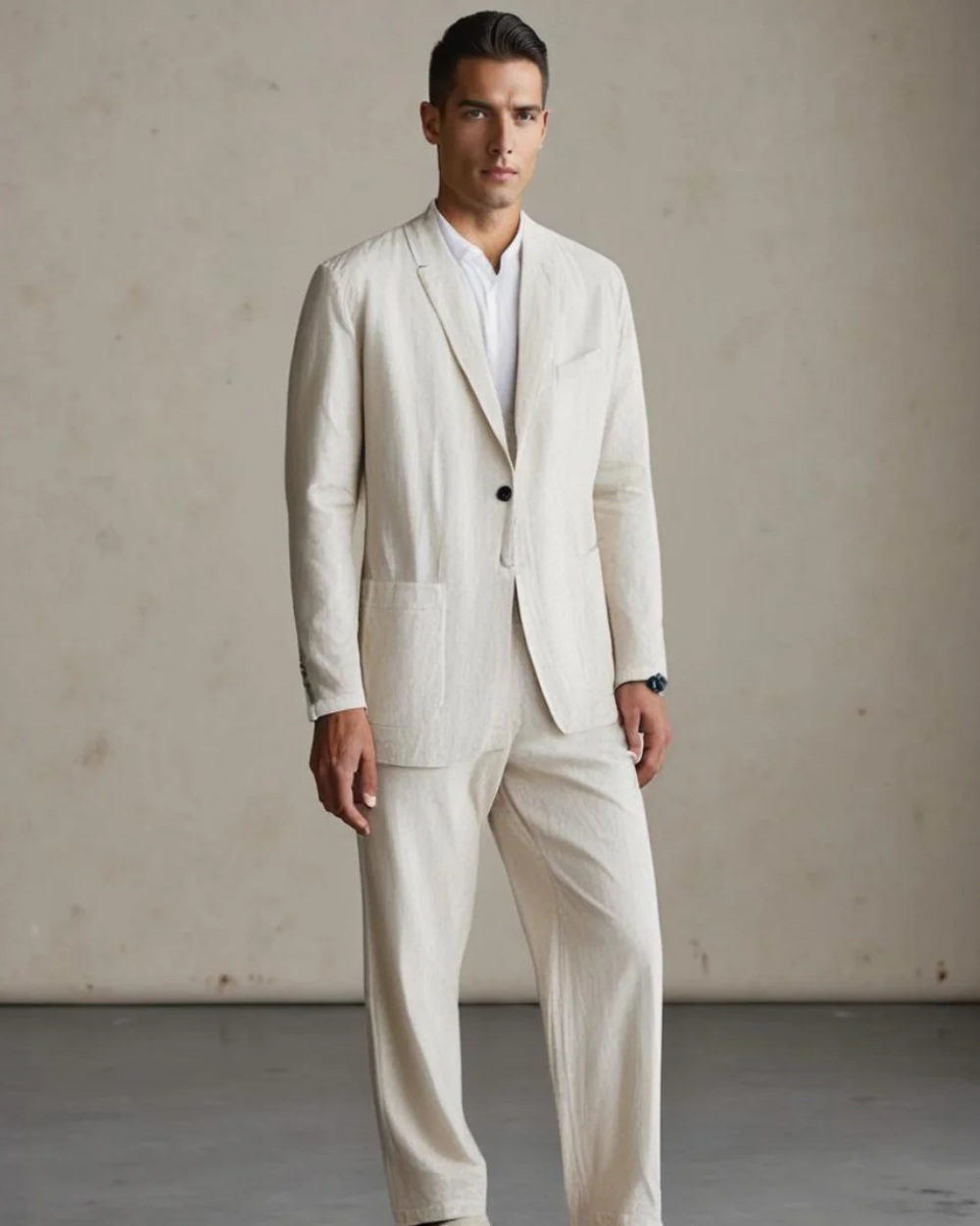THE ADRIEN | RELAXED LINEN SET