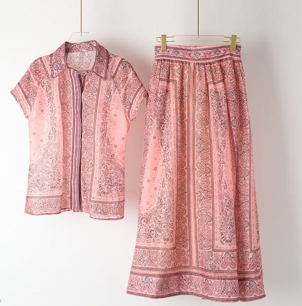 THE ADELE | BOHO PRINT TWO-PIECE SET