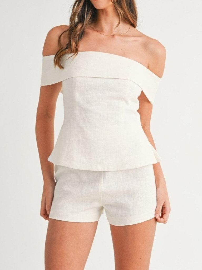 THE NOA | LINEN TWO-PIECE SET