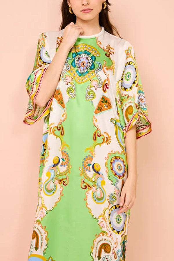 THE VICTORIA | MID DRESS WITH HALF SLEEVES