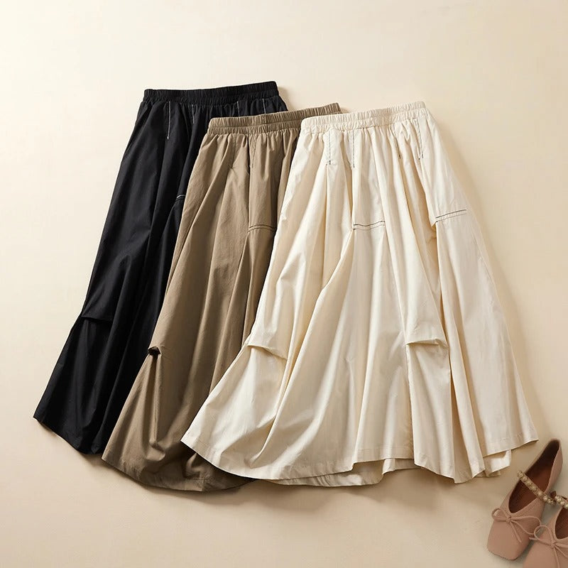 THE AYLA | FLOW LINEN SKIRT