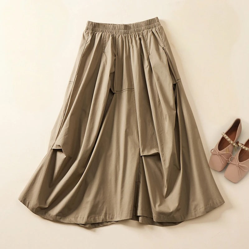 THE AYLA | FLOW LINEN SKIRT