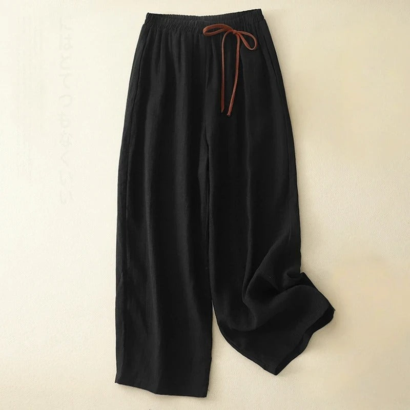 THE LIRENZA | FLOW LINEN TROUSERS