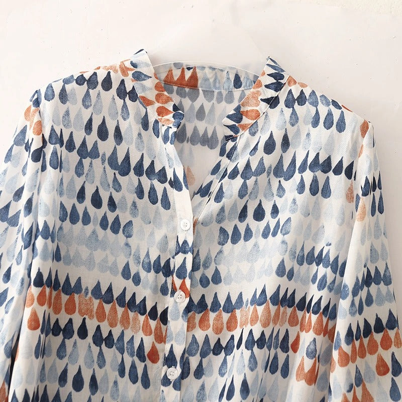 THE NAYARA | LIGHTWEIGHT LINEN BLOUSE
