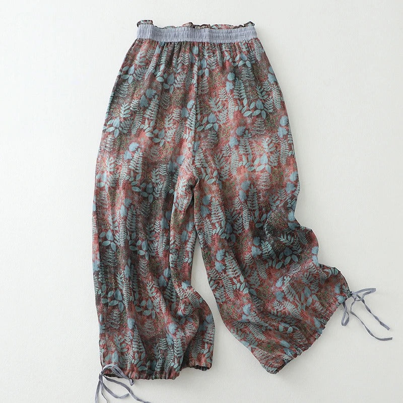 THE MARZIA | LINEN TAPERED PANTS