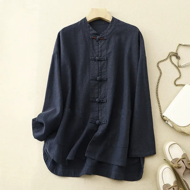 THE ISOLA | RELAXED LINEN SHIRT