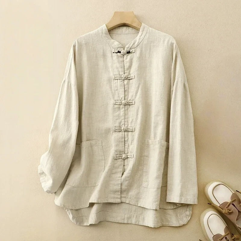 THE ISOLA | RELAXED LINEN SHIRT