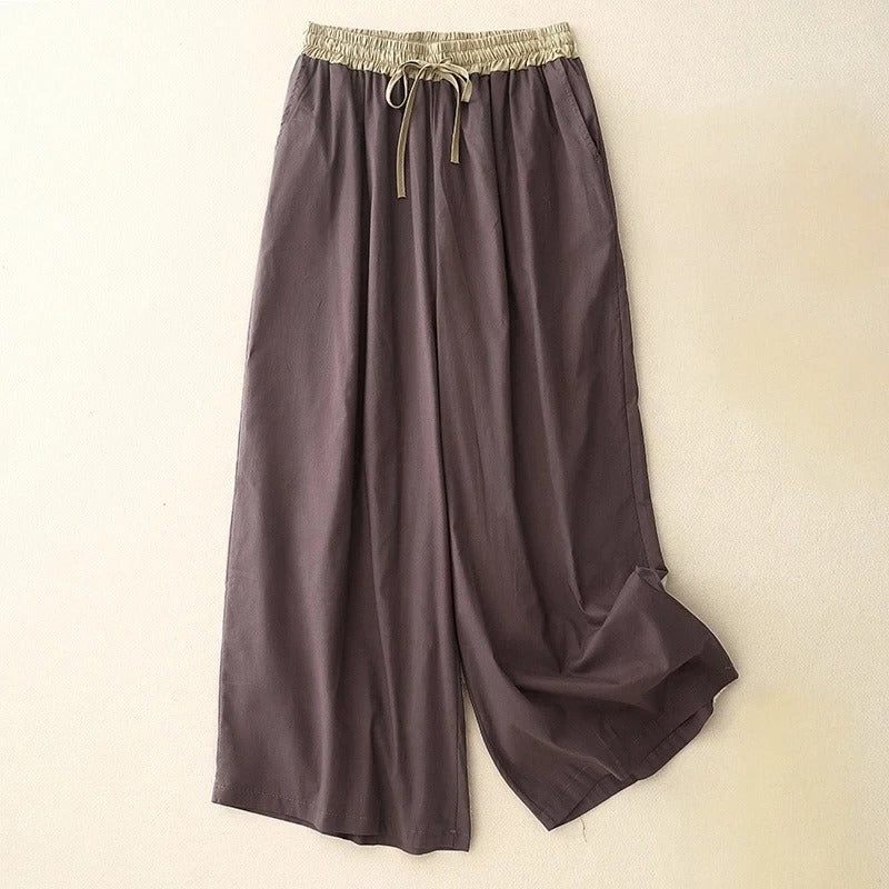 THE ZAYA | BREEZY LINEN TROUSERS