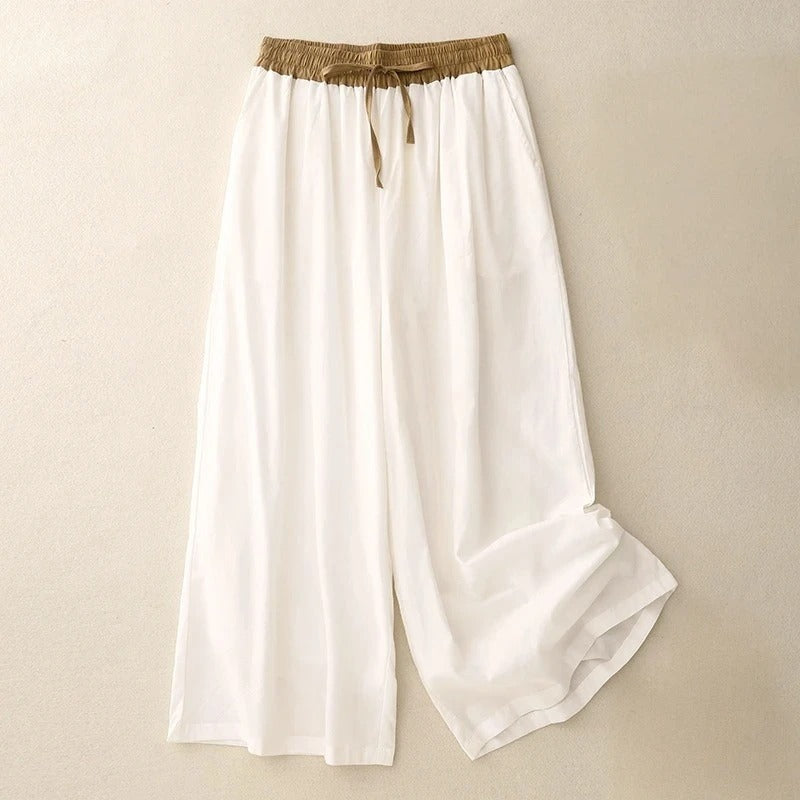 THE ZAYA | BREEZY LINEN TROUSERS