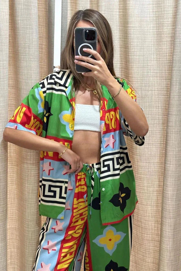 THE SOFIA | PRINT TWO-PIECE SET