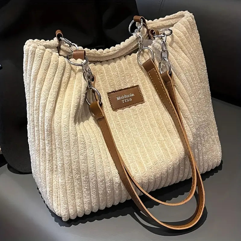 THE ELARA | ELEGANT CORDUROY BAG