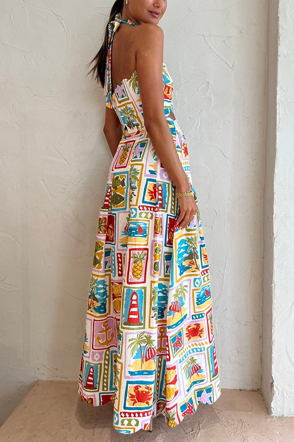 THE EMMA | TOP AND POCKETED MAXI SKIRT SET