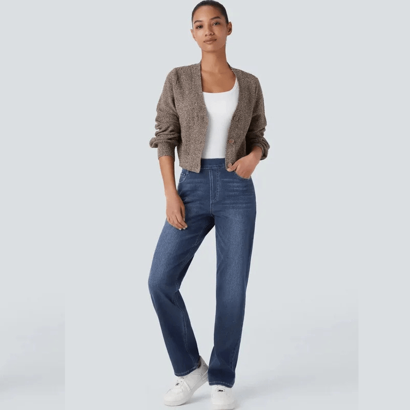 THE LIVANA | HIGH-WAIST STRETCH COMFORT PANTS
