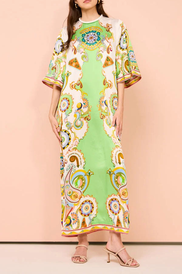 THE VICTORIA | MID DRESS WITH HALF SLEEVES