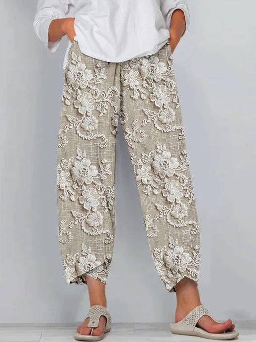 THE CELARA | RELAXED PRINTED PANTS