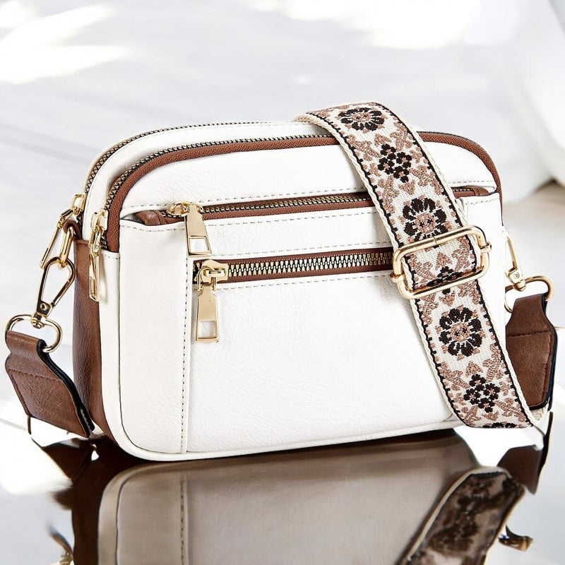THE MARQUESA | REFINED LEATHER SHOULDER BAG