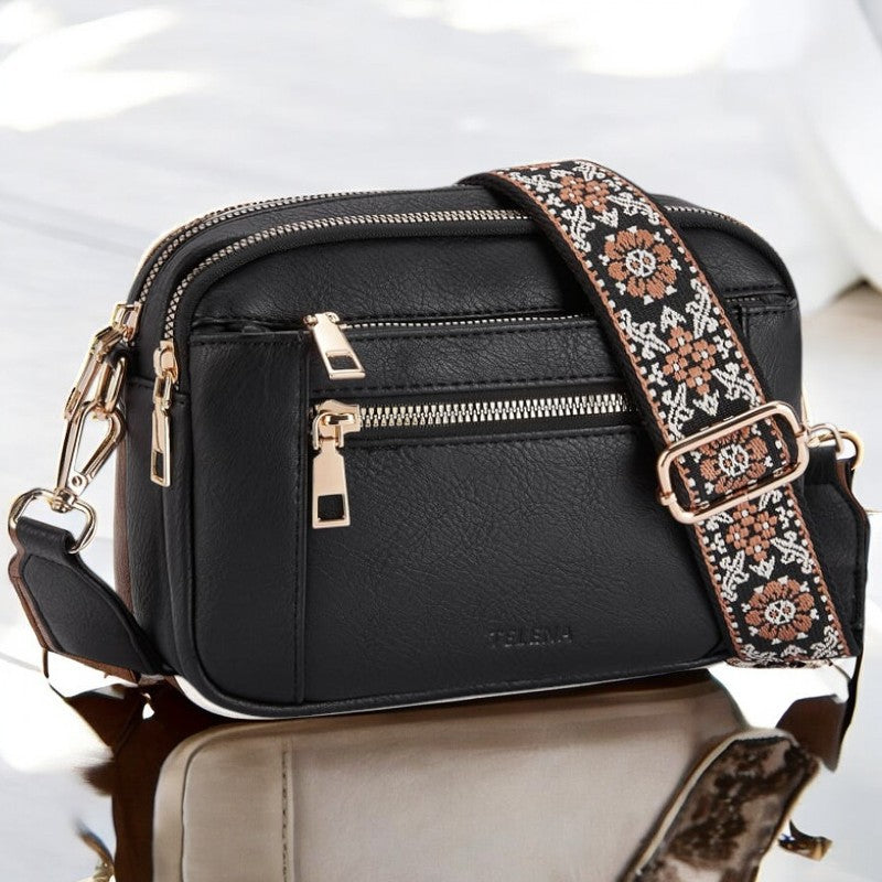 THE MARQUESA | REFINED LEATHER SHOULDER BAG