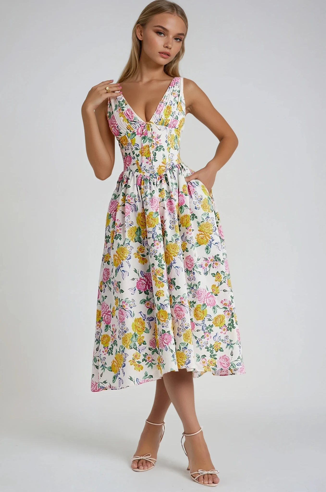 THE CELINE | ELEGANT SUMMER DRESS