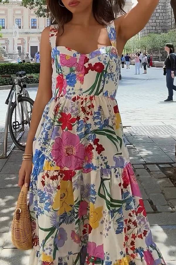 THE LEA | CASUAL FLORAL PRINT DRESS
