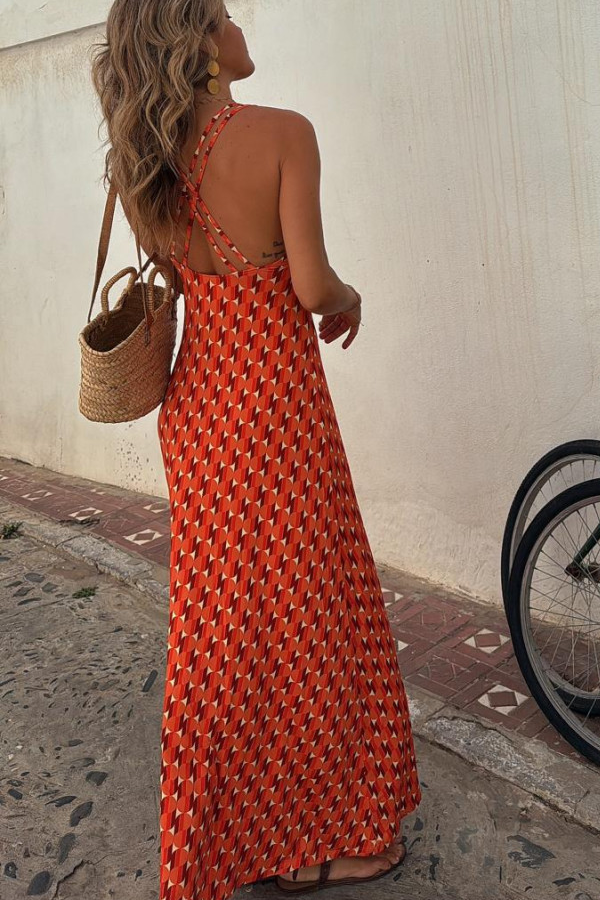 THE CLAIRE | LONG SUSPENDER DRESS