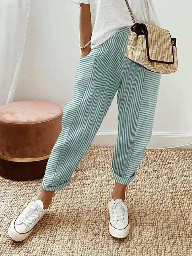 THE LORE | STRIPED TROUSERS