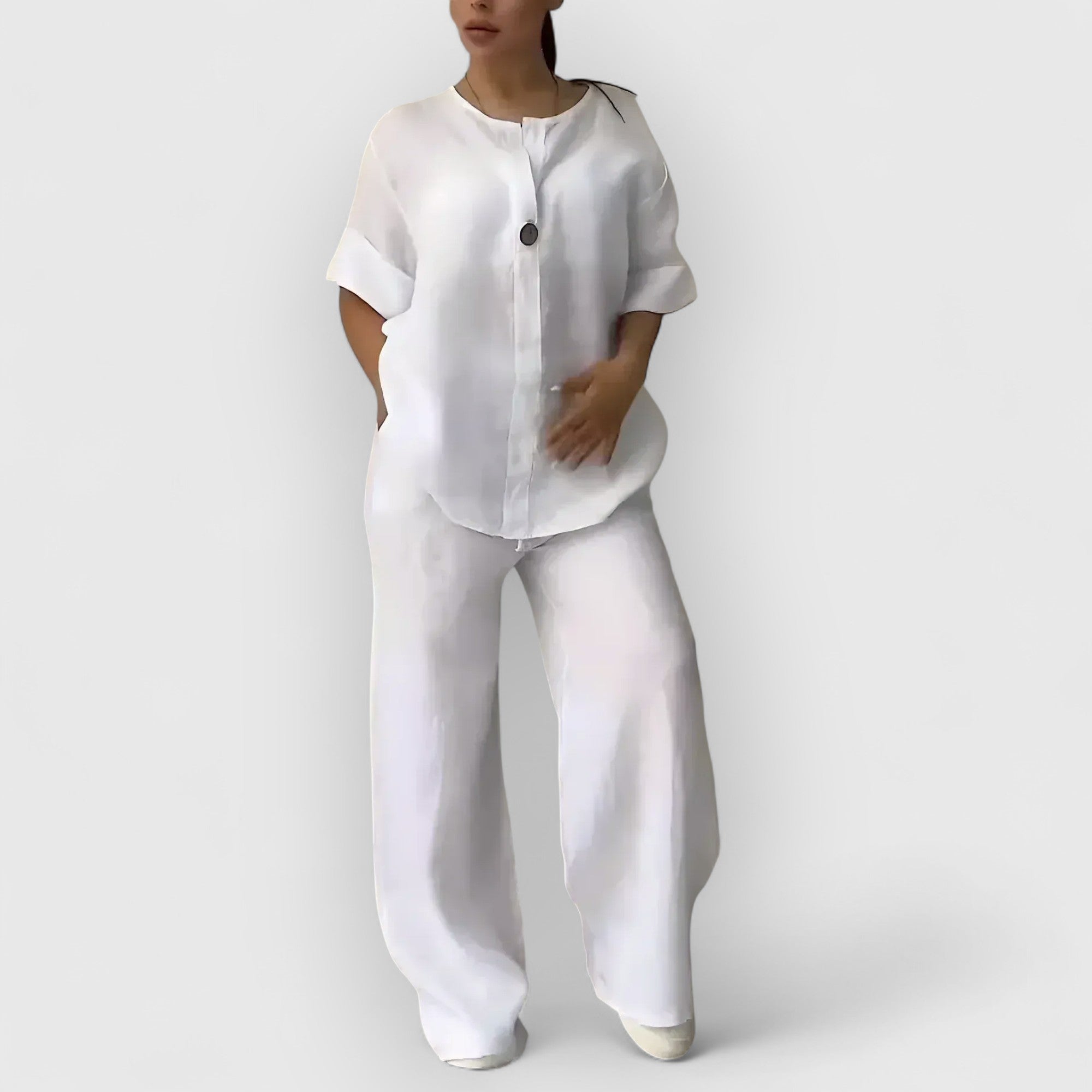 THE MARGHERITA | RELAXED LINEN TWO-PIECE SET