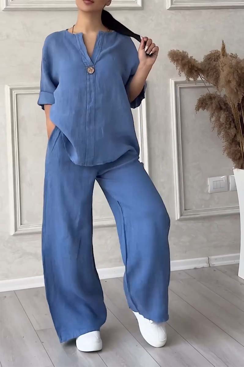 THE DARIA | RELAXED TWO-PIECE LOUNGE SET