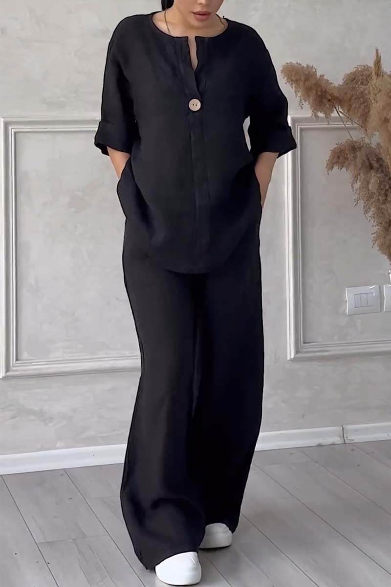 THE DARIA | RELAXED TWO-PIECE LOUNGE SET