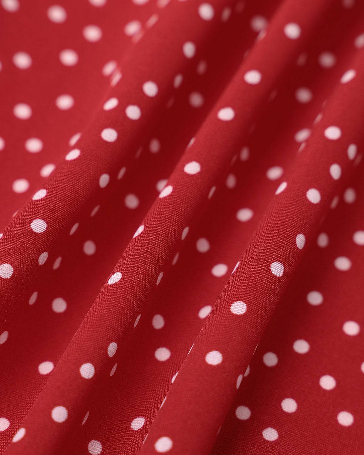 THE MAIA | POLKA DOT WRAP DRESS
