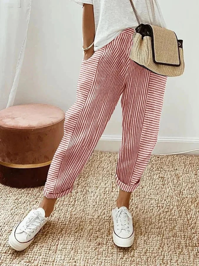 THE LORE | STRIPED TROUSERS