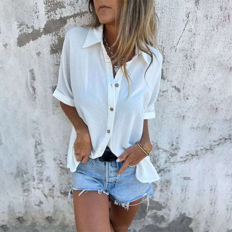 NOLÉA | RELAXED DRAPE BLOUSE