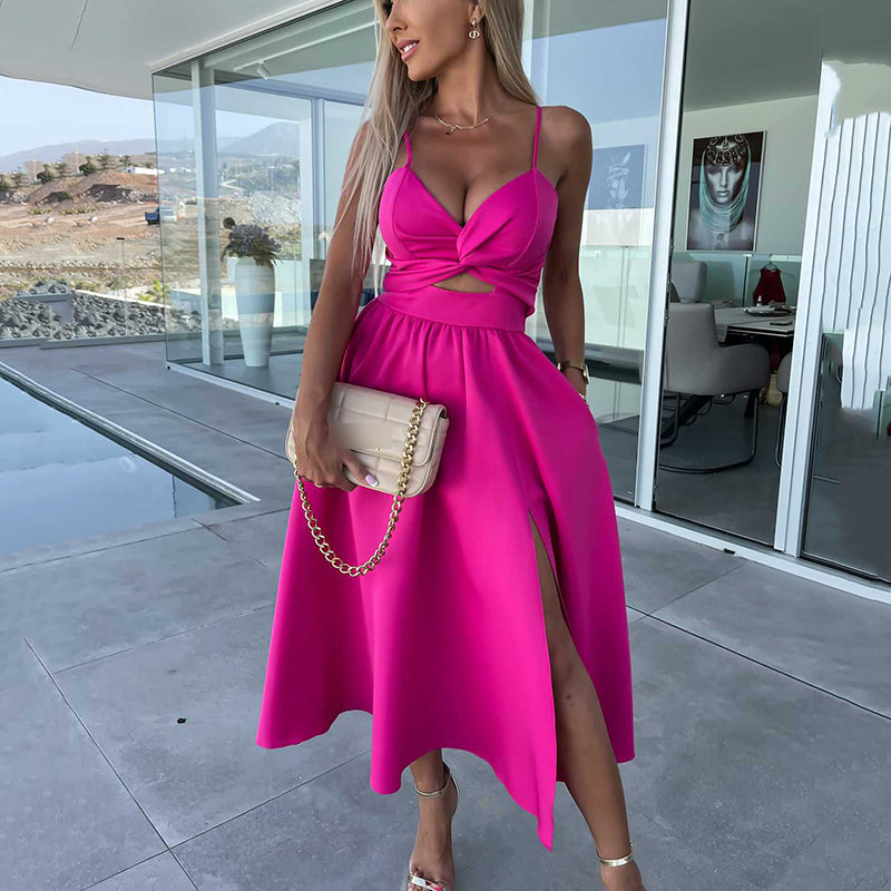 THE LARISA | ELEGANT SLIT DRESS