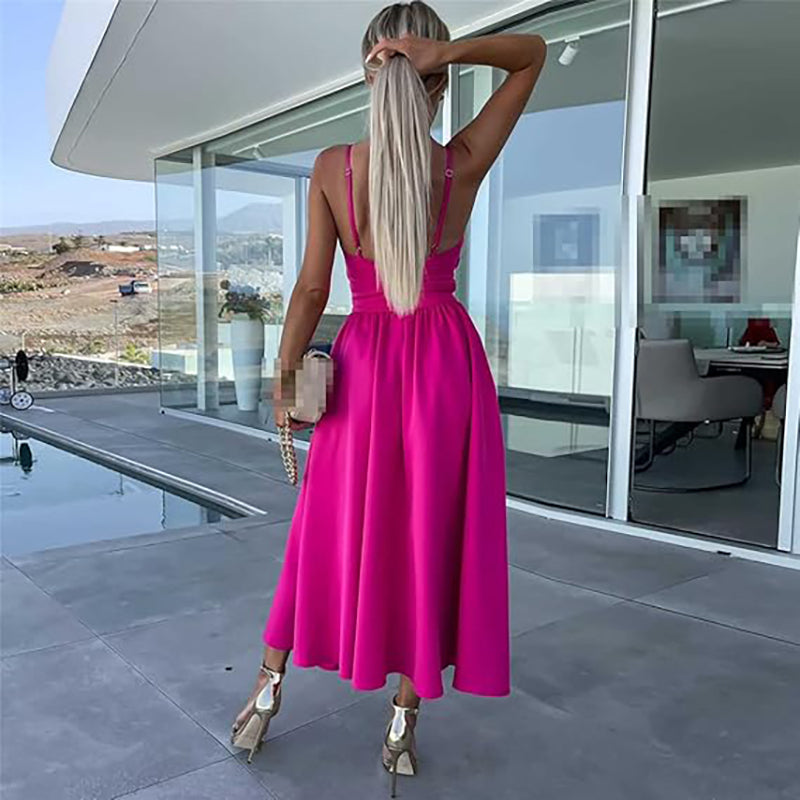 THE LARISA | ELEGANT SLIT DRESS