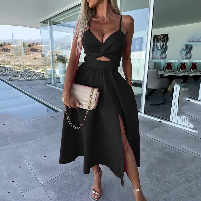THE LARISA | ELEGANT SLIT DRESS