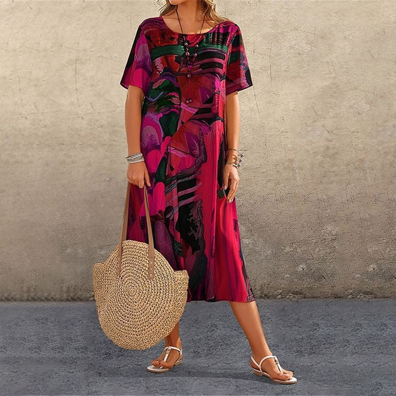 THE AMARA | LUXURIOUS MULBERRY SILK BREEZE DRESS