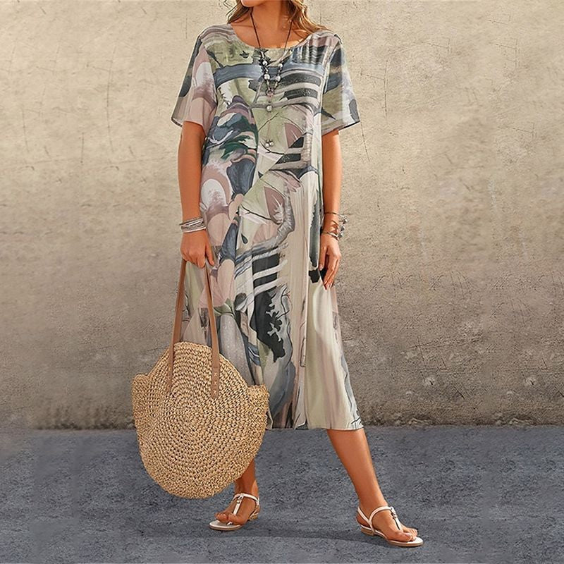 THE AMARA | LUXURIOUS MULBERRY SILK BREEZE DRESS