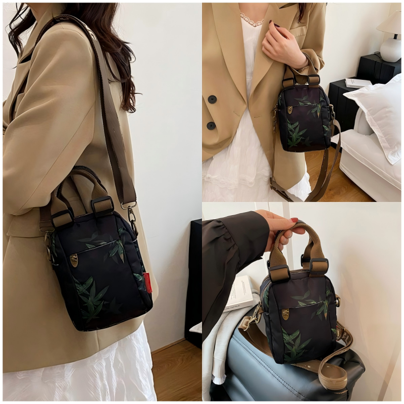 THE MIRELLE | MULTI-LAYER PRINTED SHOULDER BAG