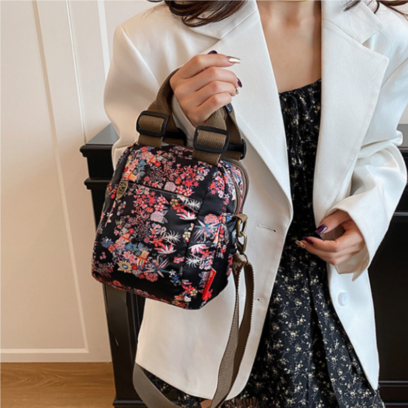 THE MIRELLE | MULTI-LAYER PRINTED SHOULDER BAG
