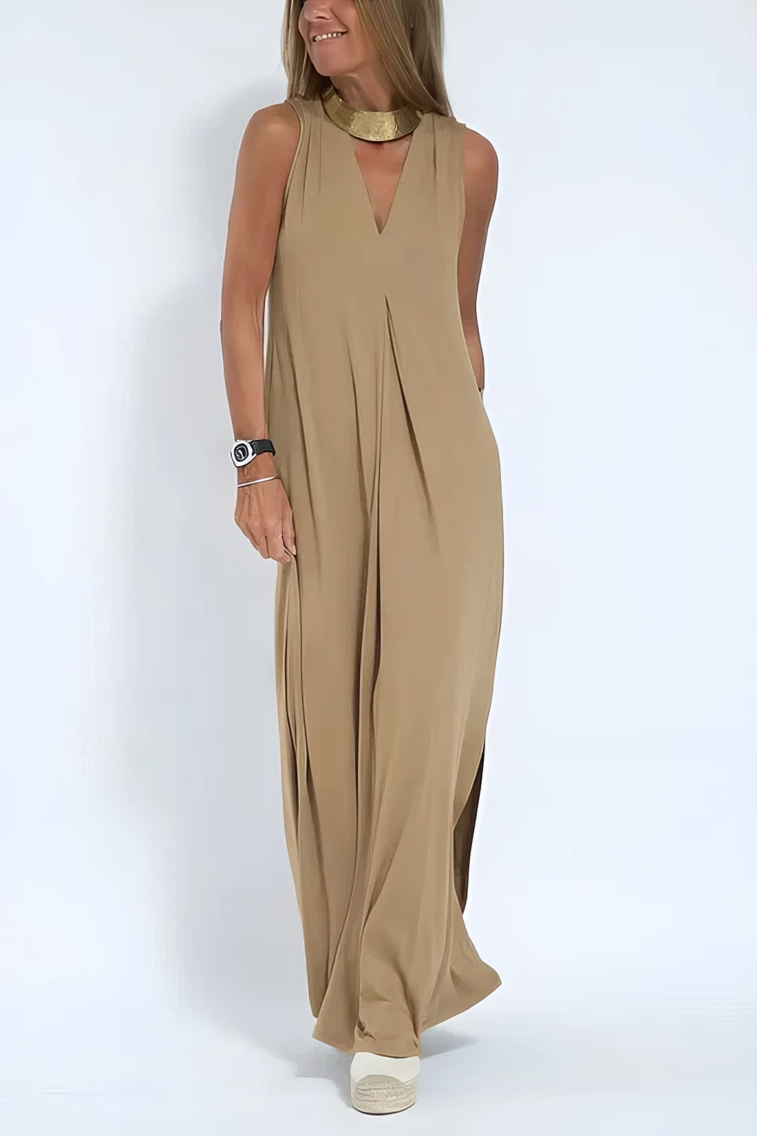 THE ELIORA | ELEGANT LONG DRESS & MATCHING CARDIGAN SET